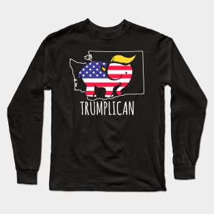 Trumplican - Donald Trump Long Sleeve T-Shirt